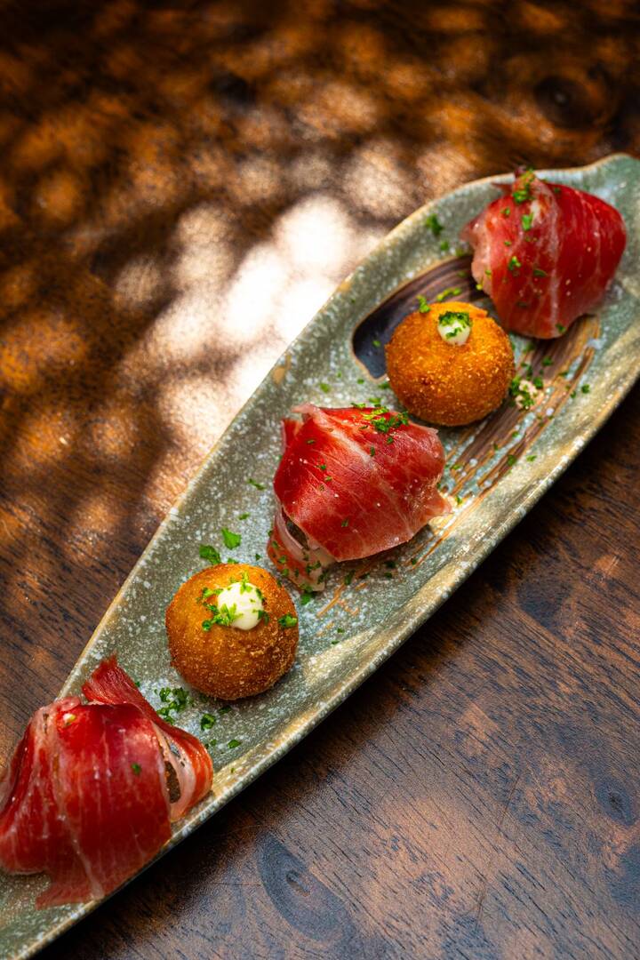 Croquetas de jamón Iberico