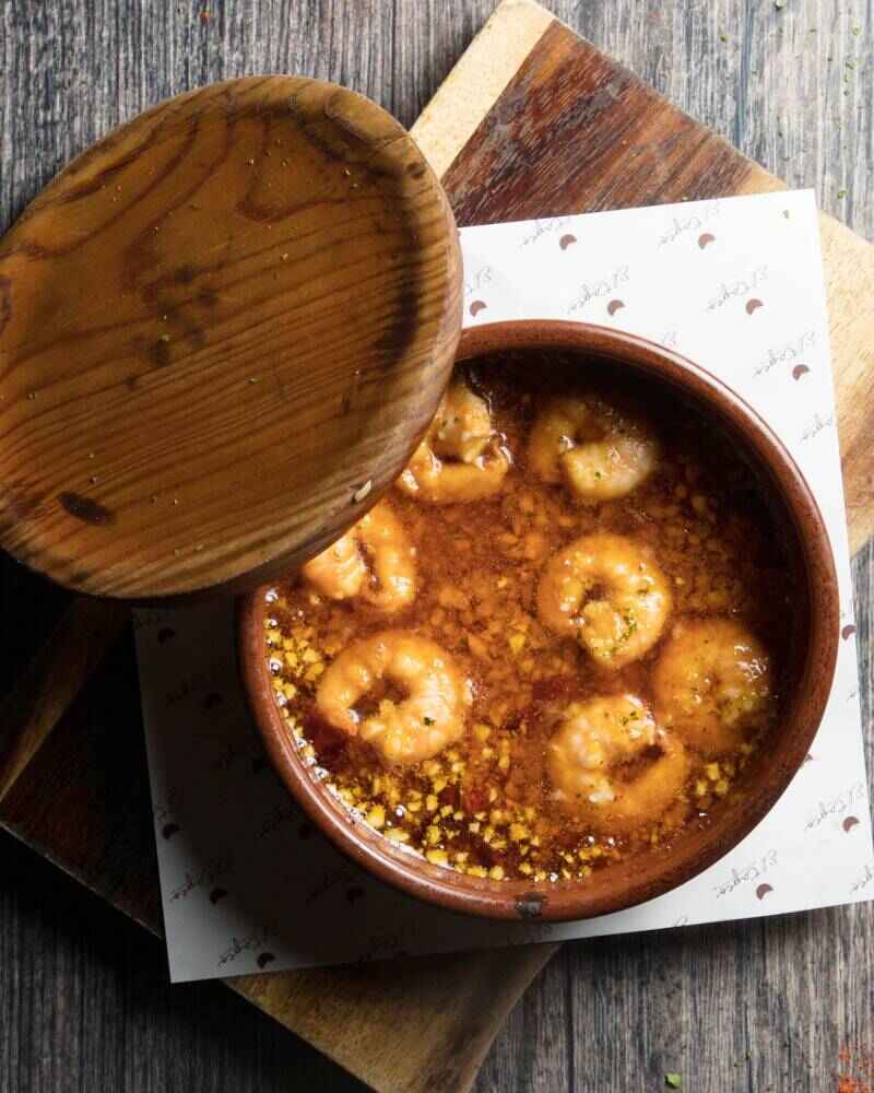 Gambas al ajillo